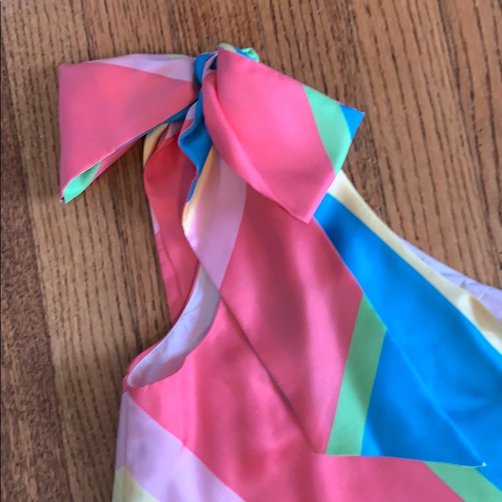 Lilly Pulitzer Roe One Shoulder Striped Top - Picture 4 of 8